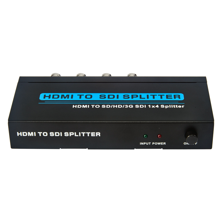 HDMI TO SD/HD/ 3G SDI 1x4 Splitter