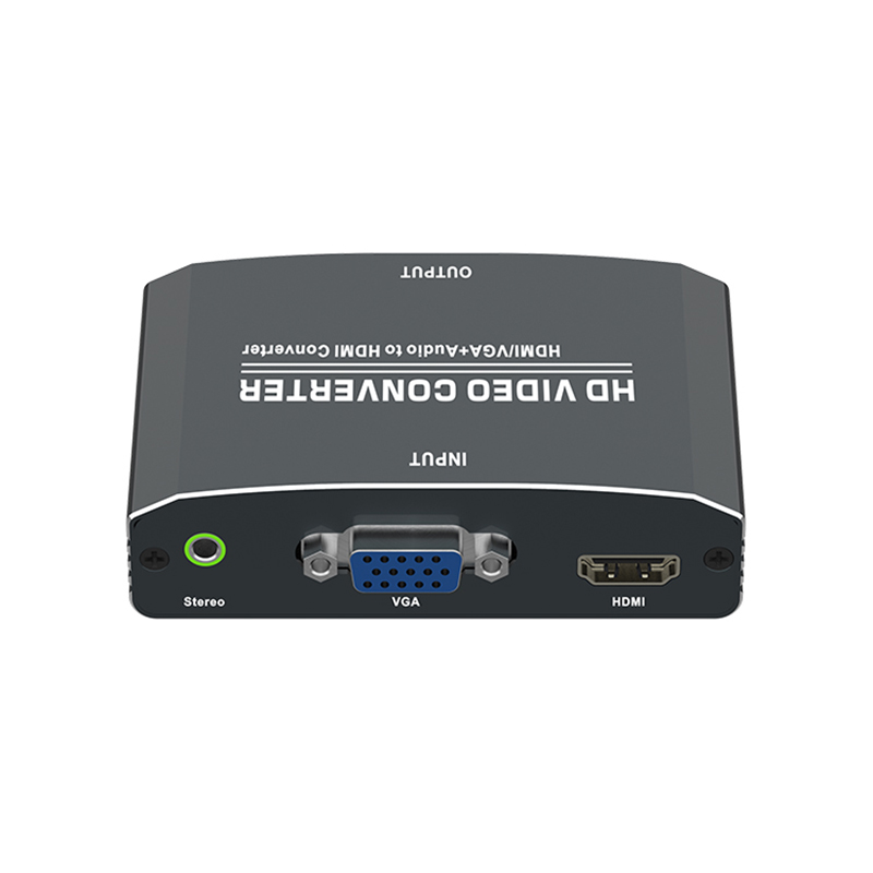 HDMI/VGA+Audio to HDMI Converter