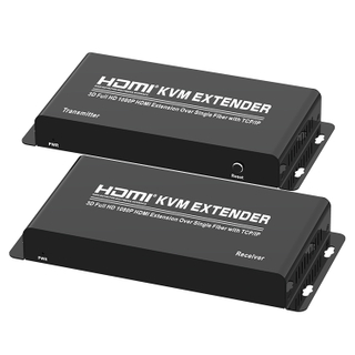 HDMI KVM Extender Over Single Fiber With TCP/IP(20KM) (Full HD 1080P)