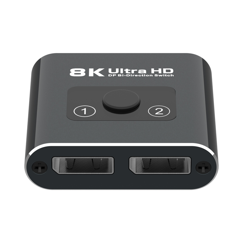 3D Ultra HD 8K60Hz DP 2x1 Bi-Direction Switch