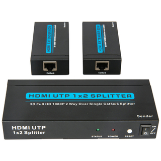 HDMI1.3V 1x2 60M UTP Splitter(3D Full HD 1080P)