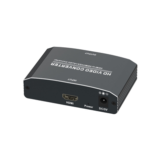 HDMI to HDMI/VGA+Audio Converter