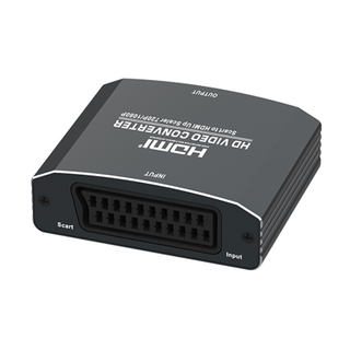 Scart to HDMI+Stereo Converter(Up Scaler)